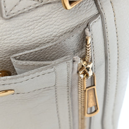 Saint Laurent Calfskin Large Downtown Tote Ivory 15 of 15
