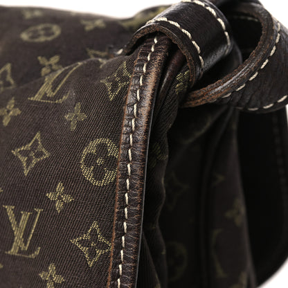 Louis Vuitton Monogram Mini Lin Saumur Ebene 11 of 12