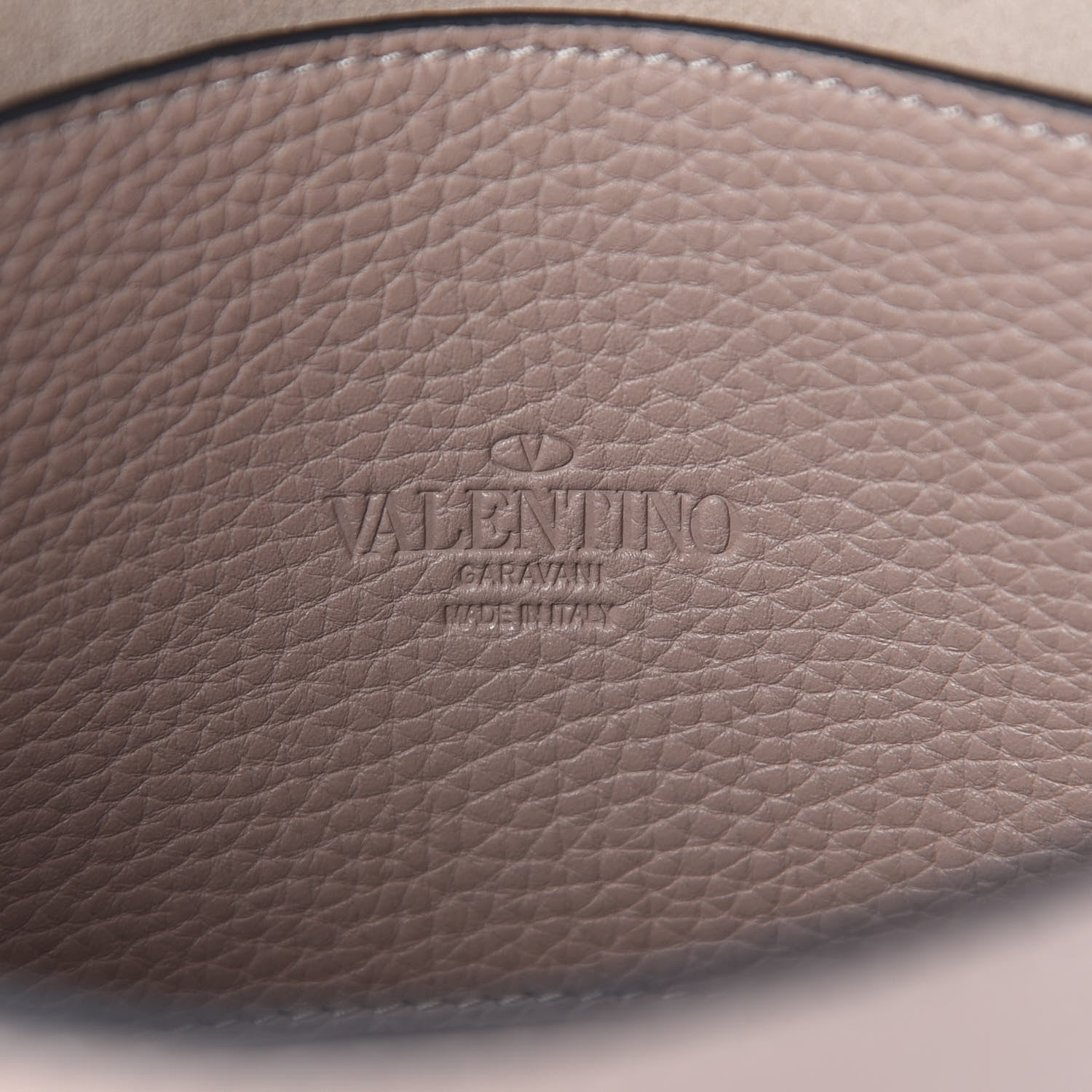 Valentino Garavani Pebbled Calfskin Medium Rockstud Flip Lock Crossbody Bag Poudre 6 of 8