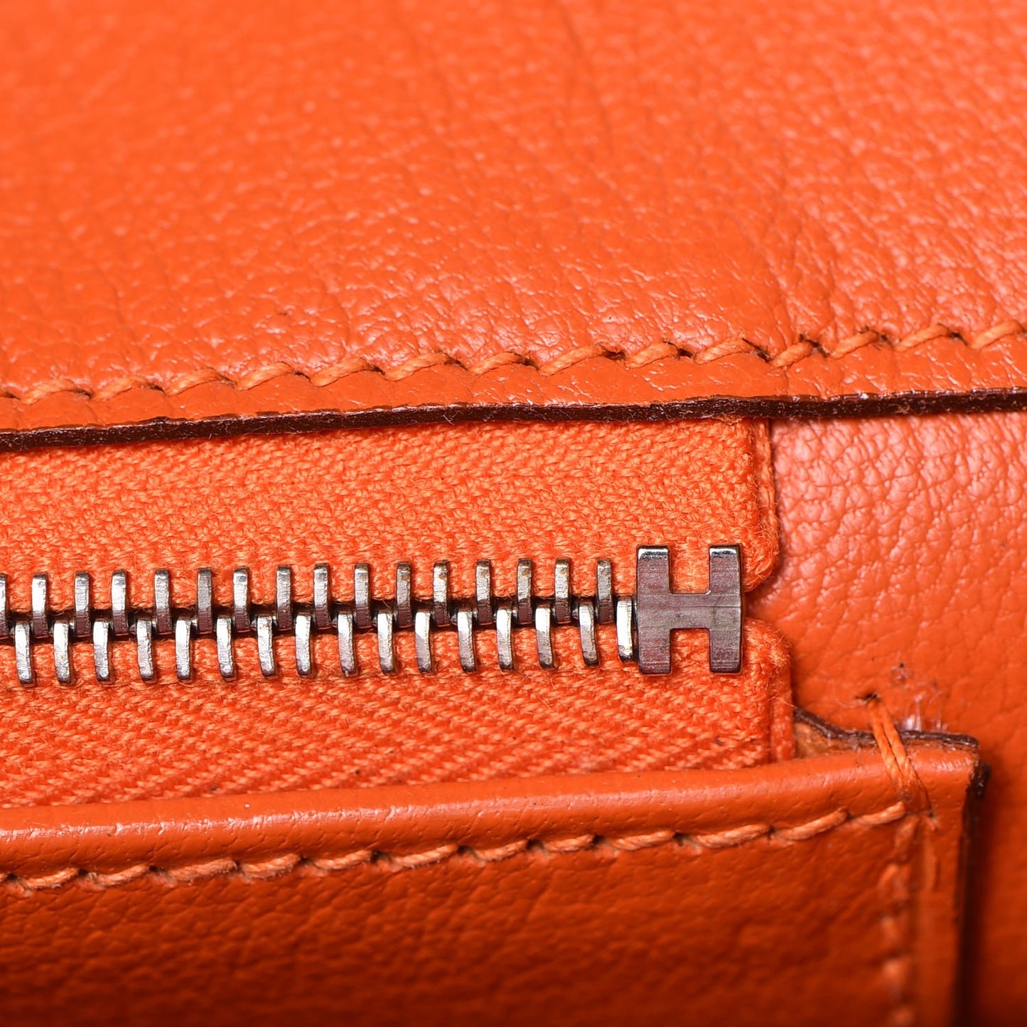 Ostrich Birkin 35 Orange