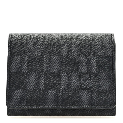 Louis Vuitton Damier Graphite Envelope Business Card Holder 1 of 6