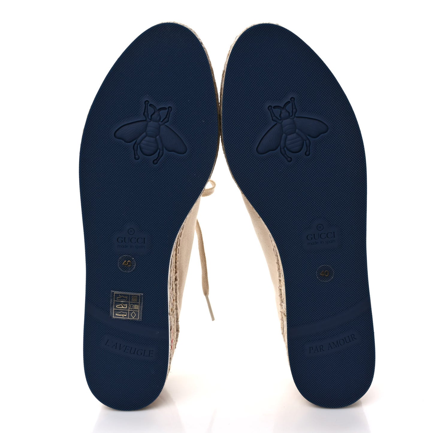 Canvas Logo Lace-Up Platform Espadrilles 40 Greggio Grege
