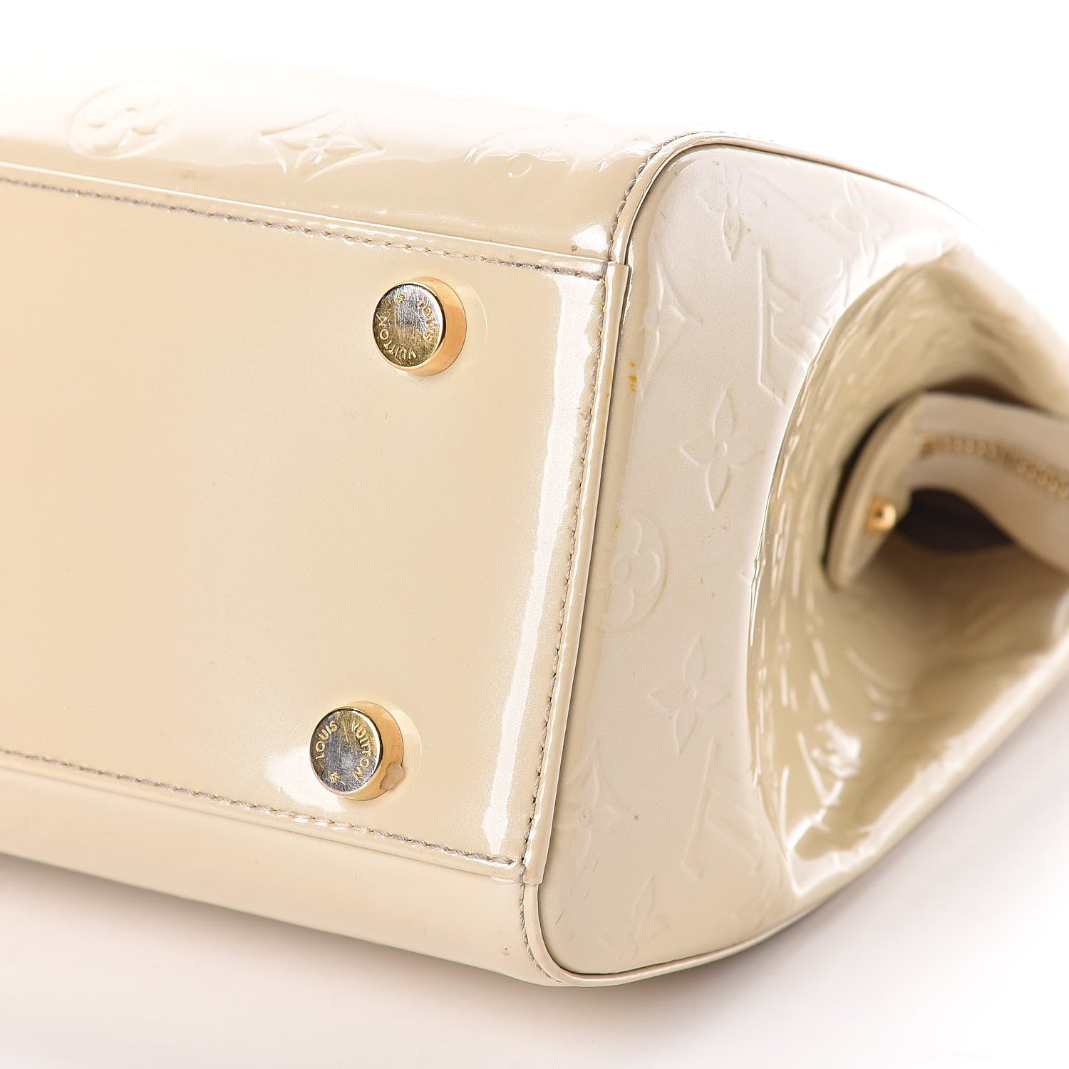 Louis Vuitton Vernis Brea GM Blanc Corail 8 of 13