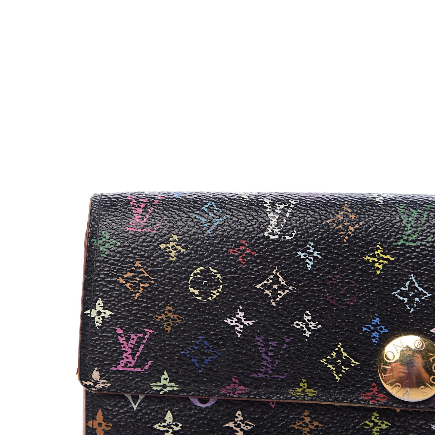 Monogram Multicolor Sarah Wallet Black Grenade