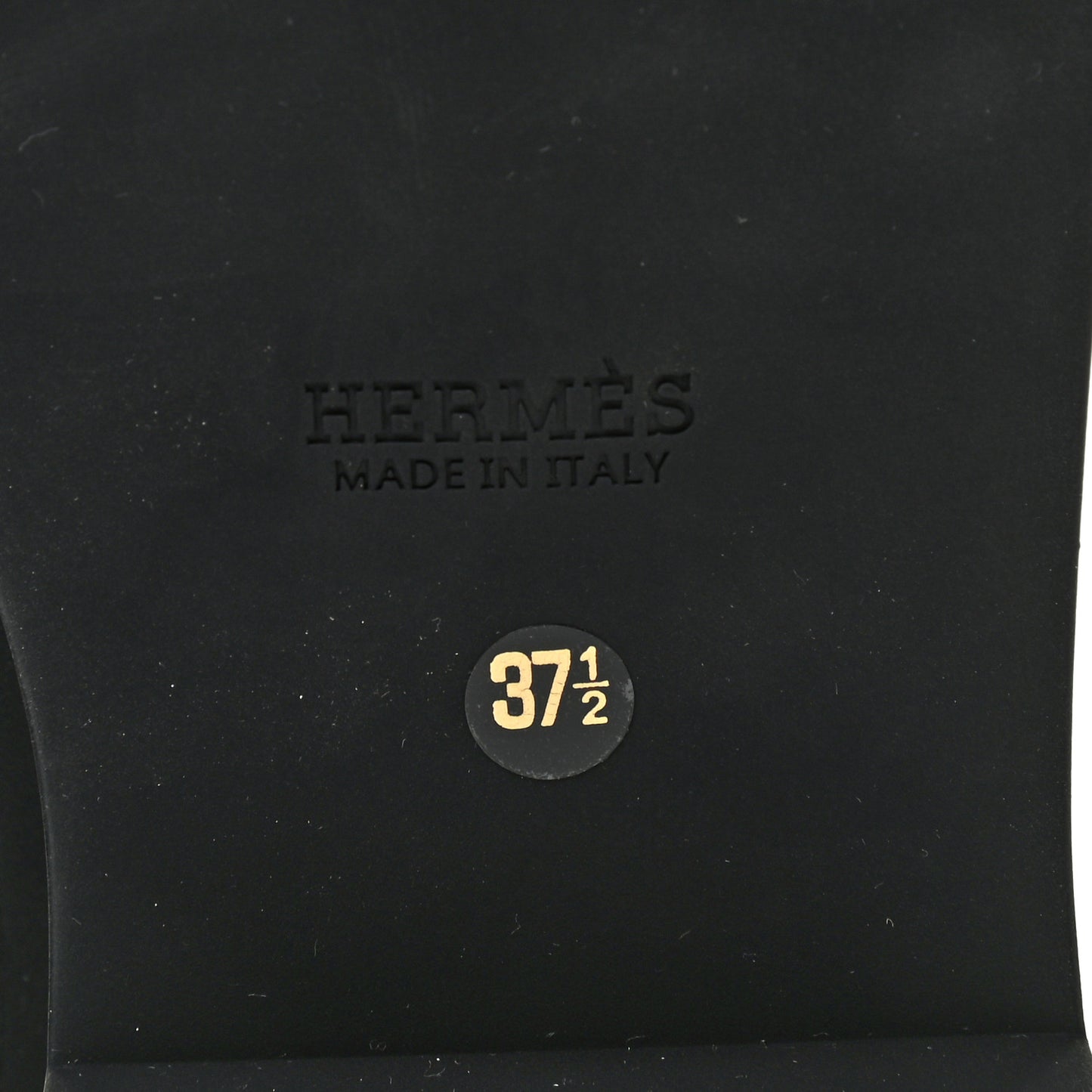 Calfskin Platform Ankle Boots 37.5 Black