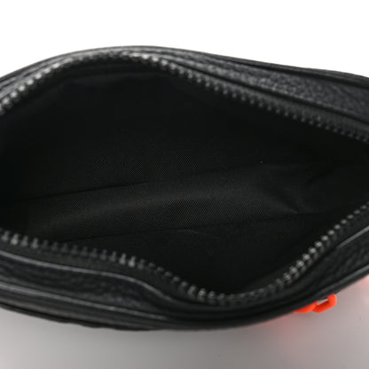 Louis Vuitton Taurillon Monogram Uniformes Solar Ray Soft Pochette Volga Belt Bag Black 5 of 10