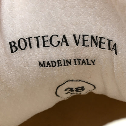 Bottega Veneta Calfskin Fishnet Fabric Orbit Sneakers 38 White 9 of 10