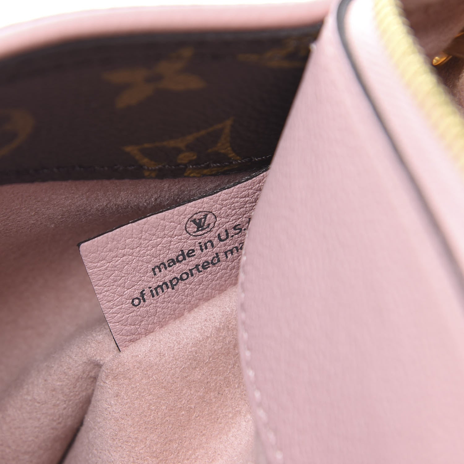 Louis Vuitton Monogram Pallas Rose Ballerine 6 of 10