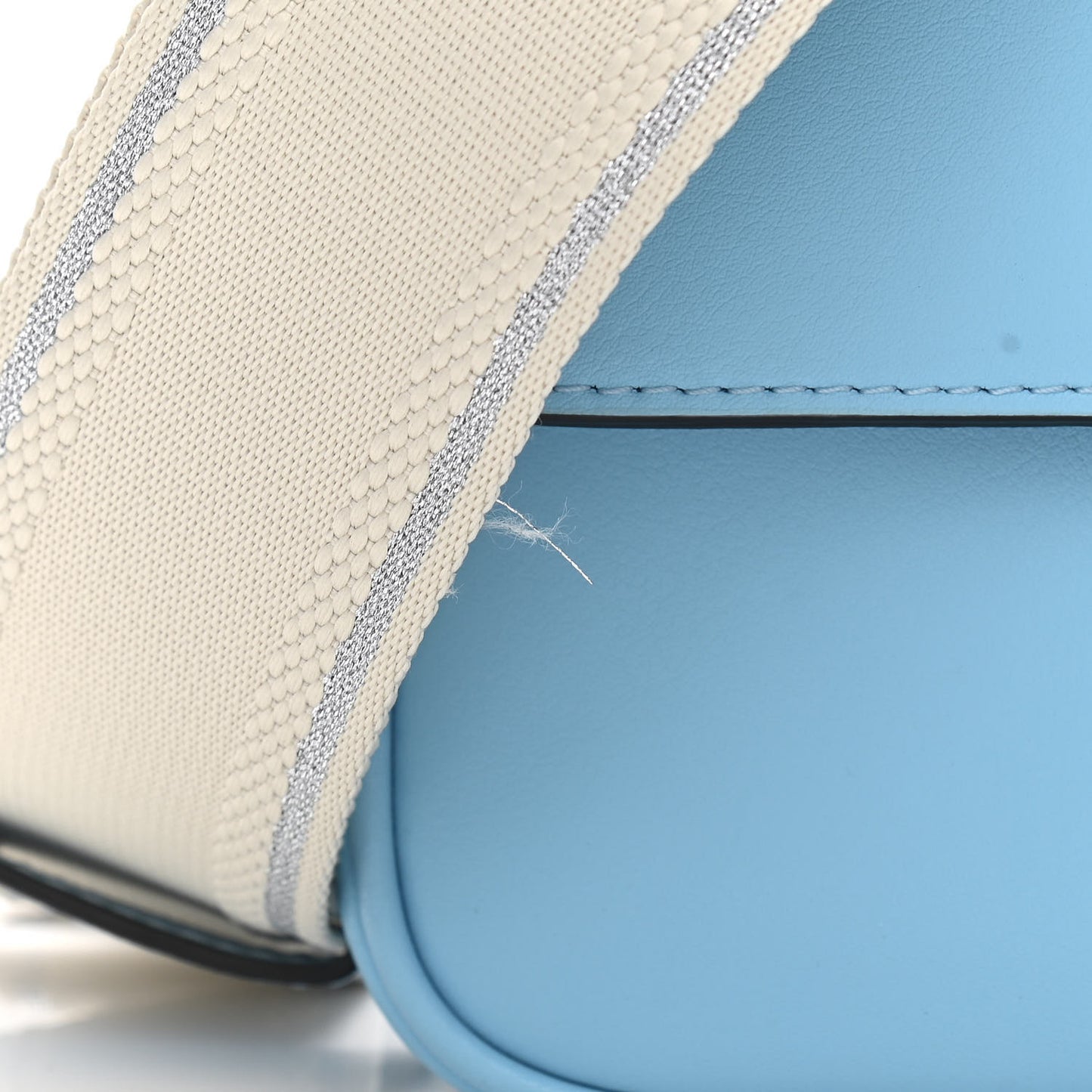 Calfskin The J Marc Shoulder Bag Air Blue