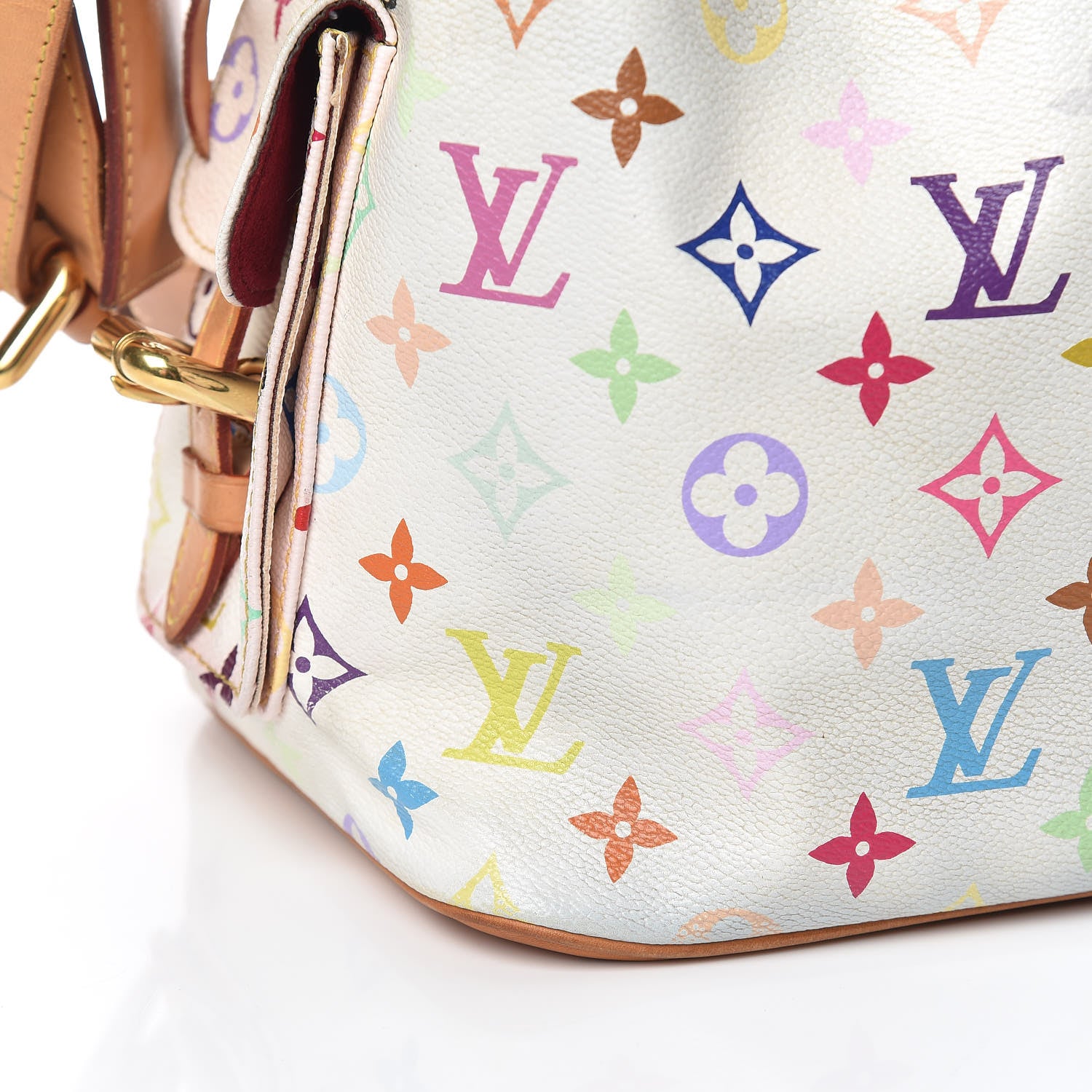 Louis Vuitton Monogram Multicolor Petit Noe White 10 of 18