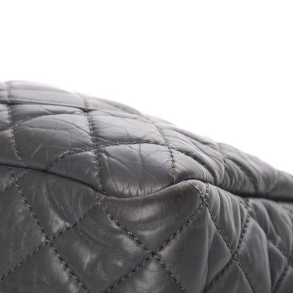 Chanel Aged Calfskin Reissue Medium Camera Case Gray 12 of 12