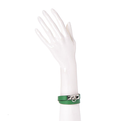 Hermes Swift Rivale Double Tour Bracelet M Bambou 2 of 7