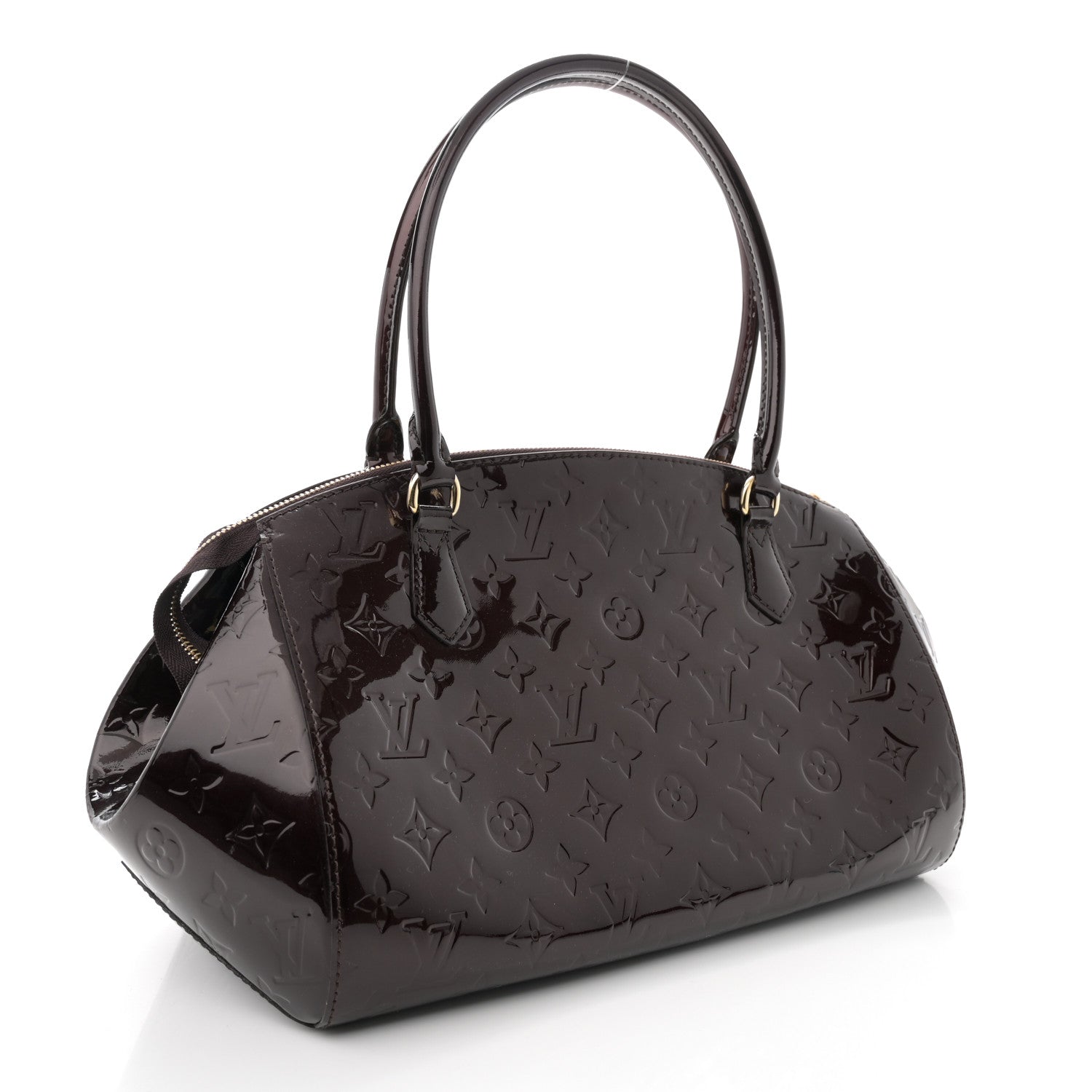 Louis Vuitton Vernis Sherwood GM Amarante 3 of 10