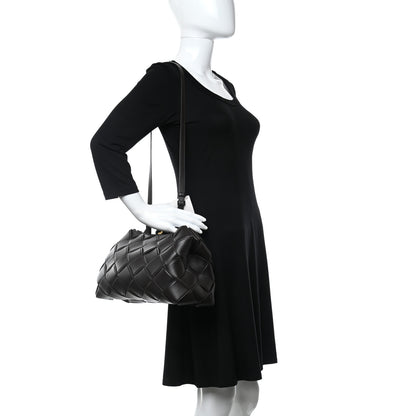 Bottega Veneta Nappa Maxi Intrecciato Grasp Top Handle Bag Fondant 2 of 9