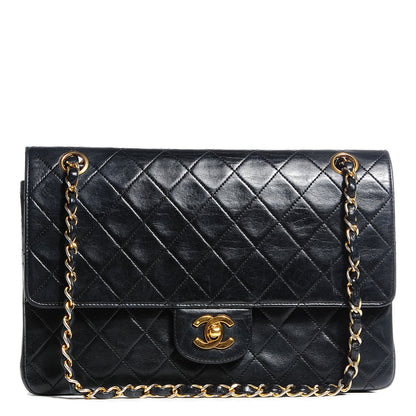 Chanel Lambskin Medium Double Flap Black 1 of 9