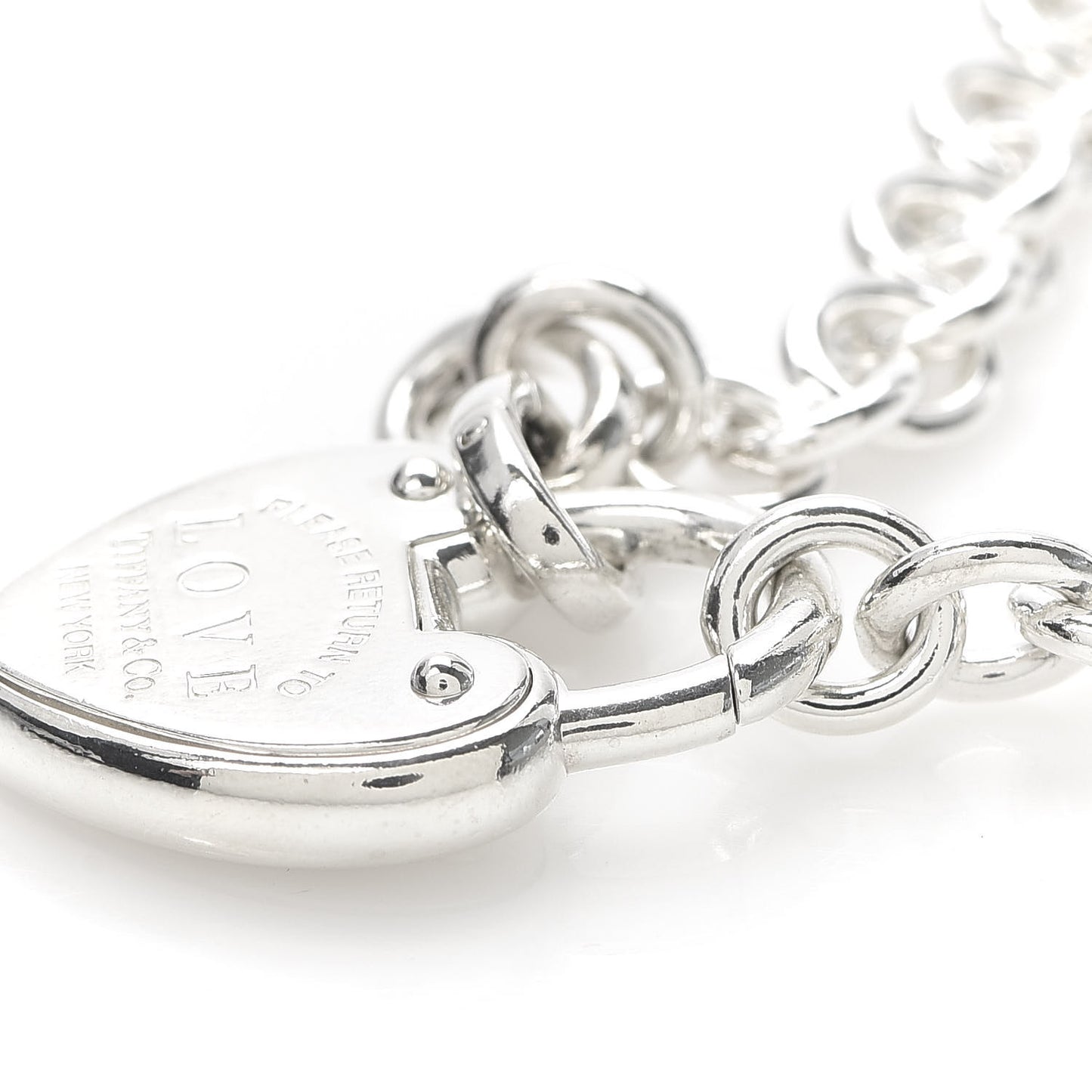 Sterling Silver Return to Love Lock Bracelet