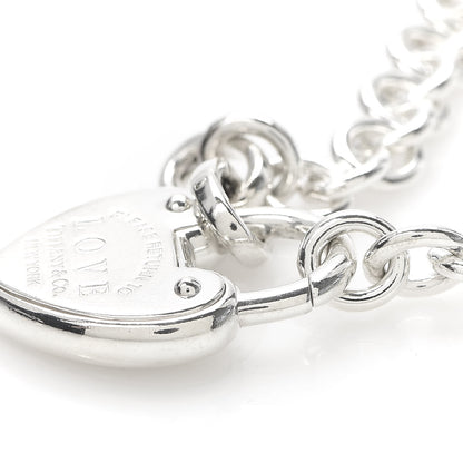 Tiffany Sterling Silver Return to Love Lock Bracelet 4 of 4