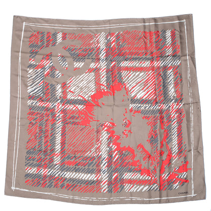 Chanel Silk CC Square Scarf 2 of 5