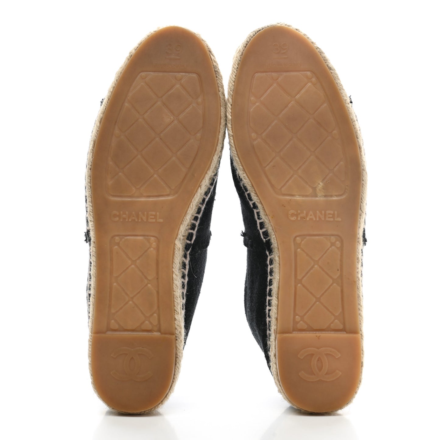 Denim Toile CC Espadrilles 39 Black