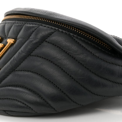 Louis Vuitton Calfskin Quilted New Wave Bumbag Black 10 of 10