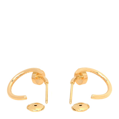 Cartier 18K Yellow Gold Juste Un Clou Hoop Earrings 5 of 5