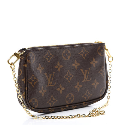 Louis Vuitton Monogram Multi Pochette Accessories Mini Pochette 2 of 9