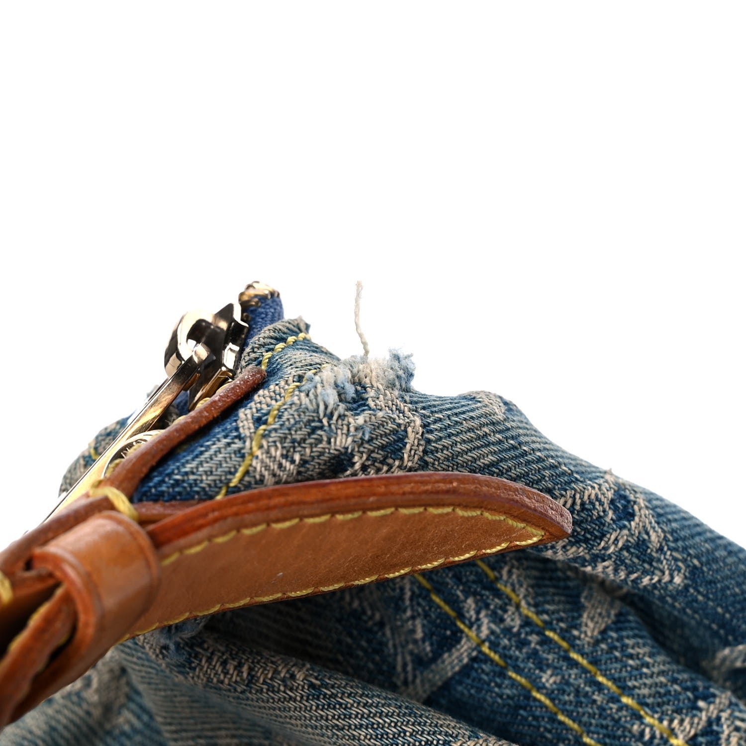 Louis Vuitton Denim Baggy GM Blue 11 of 13