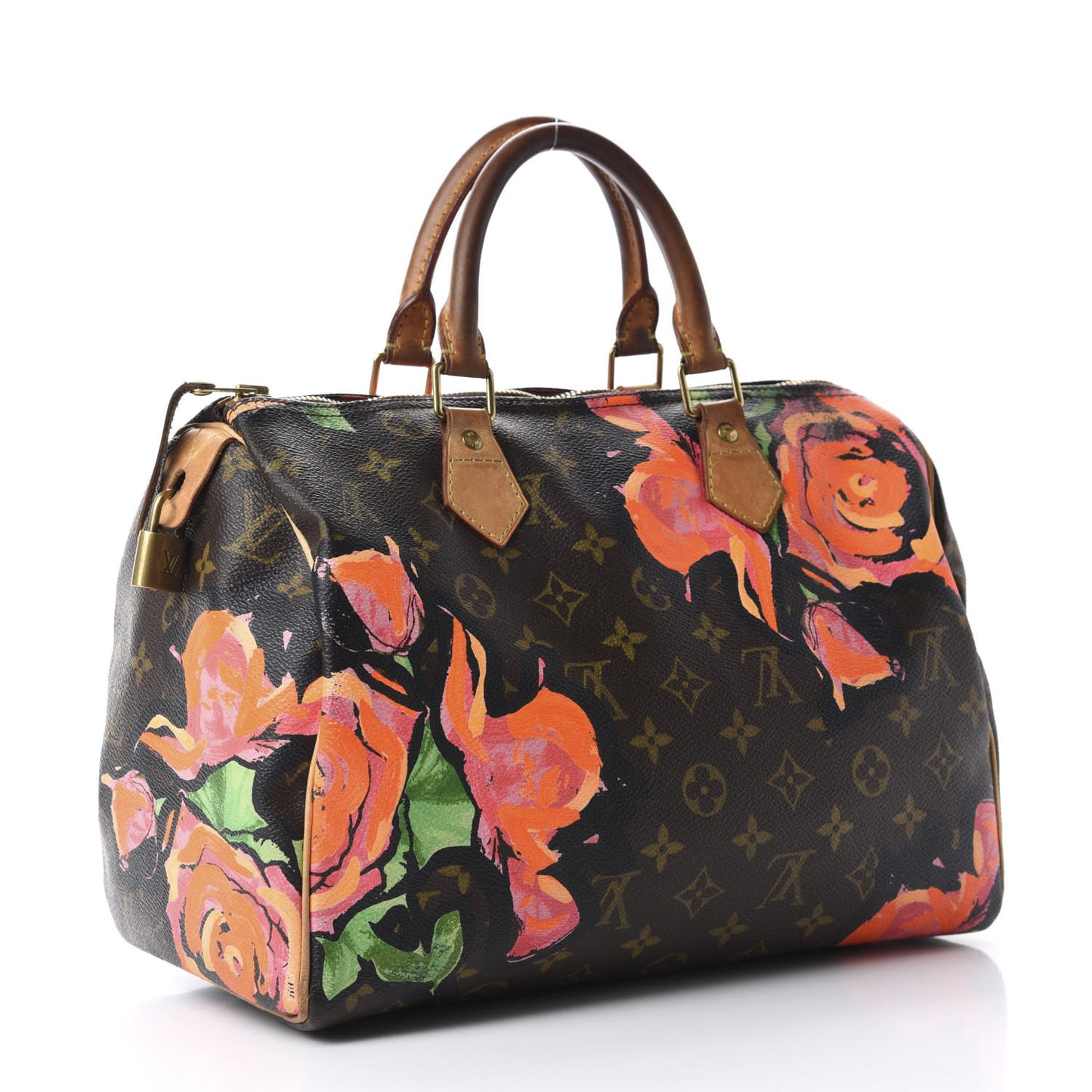 Monogram Roses Speedy 30