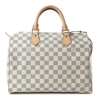 Louis Vuitton Damier Azur Speedy 30 1 of 10