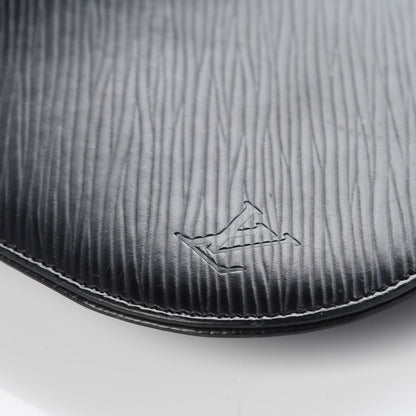 Louis Vuitton Epi Demi Lune Pochette Black 10 of 14
