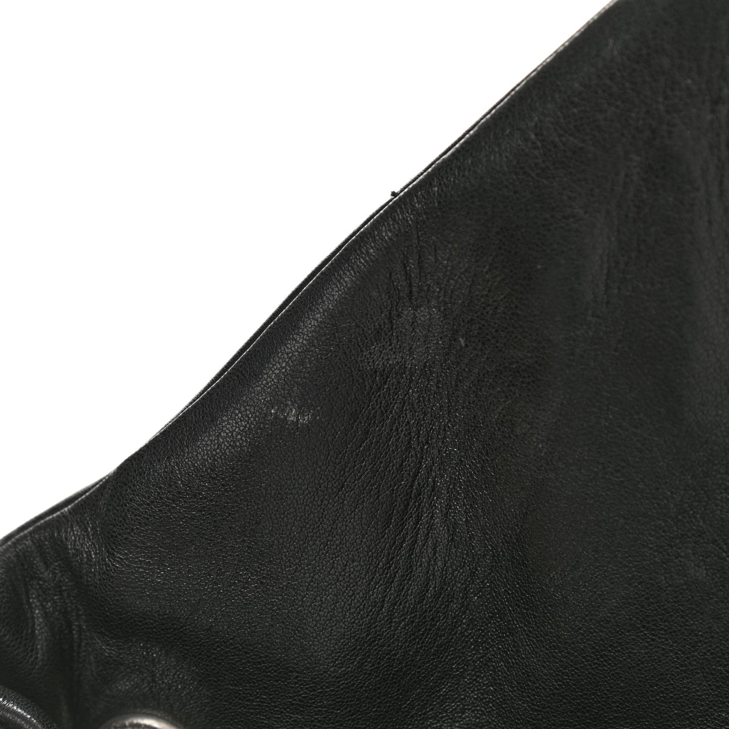 Lambskin Quilted Medium Loulou Puffer Monogram Chain Satchel Black