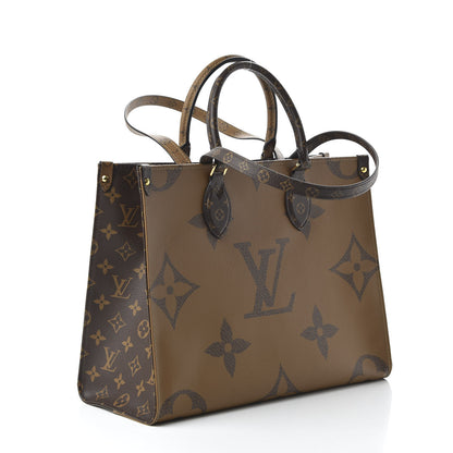 Louis Vuitton Reverse Monogram Giant Onthego MM 4 of 11