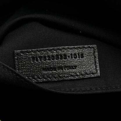 Saint Laurent Lambskin Monogram Small Lou Camera Bag White 7 of 10