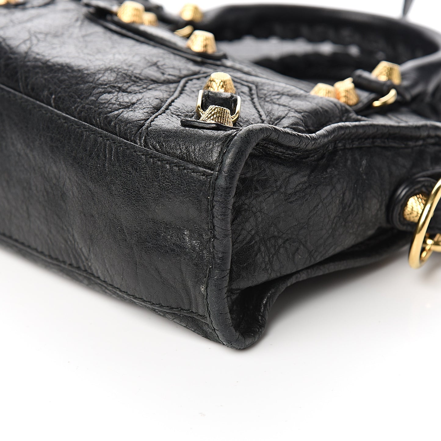 Agneau Giant 12 Gold Hardware Mini City Black
