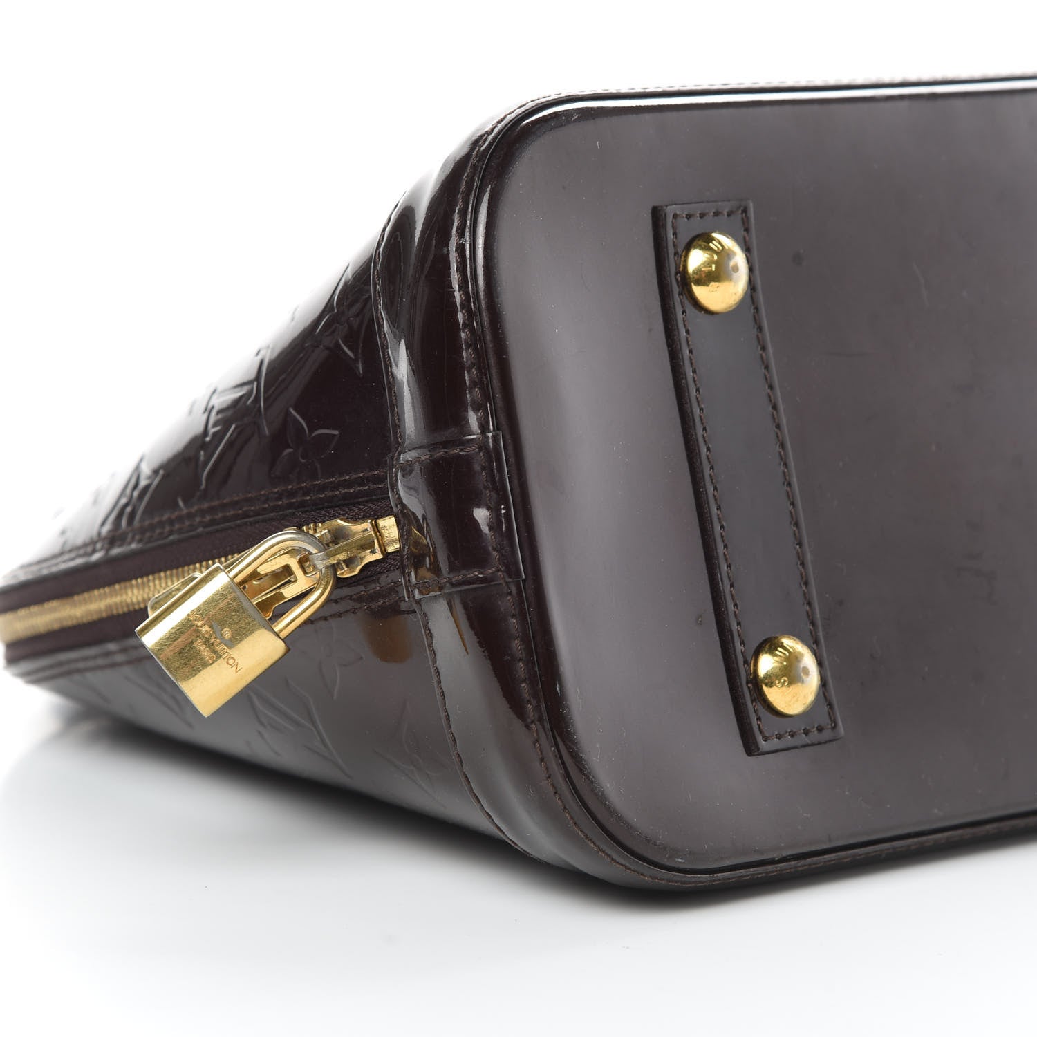 Louis Vuitton Vernis Alma PM Amarante 9 of 15