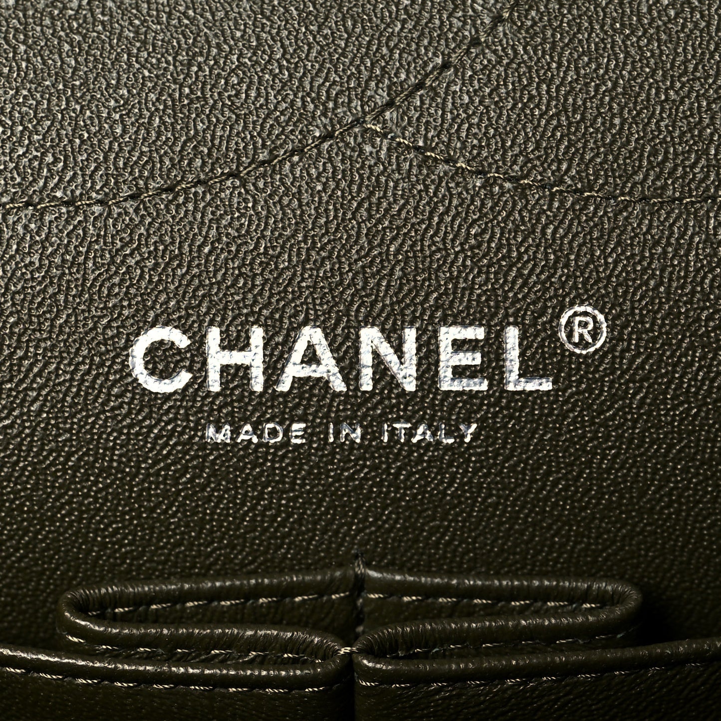Aged Calfskin Quilted 2.55 Reissue 227 Flap Dark Green