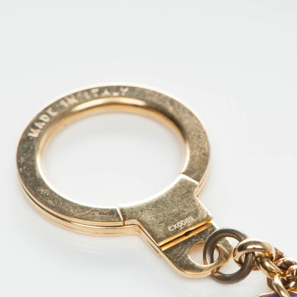 Louis Vuitton Enamel Looping Key Chain Bag Charm Multicolor 5 of 9