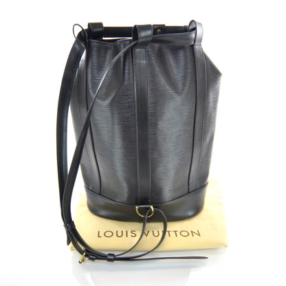 Louis Vuitton Epi Randonnee PM Black 3 of 8