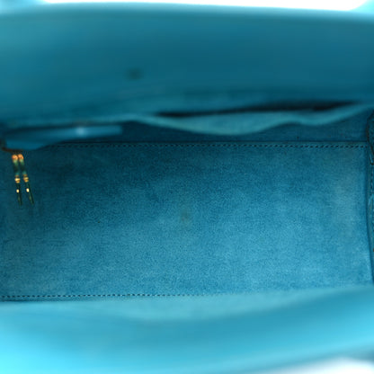 Saint Laurent Calfskin Nano Sac De Jour Turquoise 8 of 33
