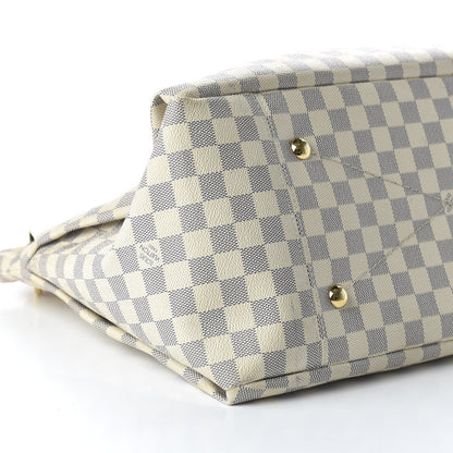 Louis Vuitton Damier Azur Artsy MM 5 of 9