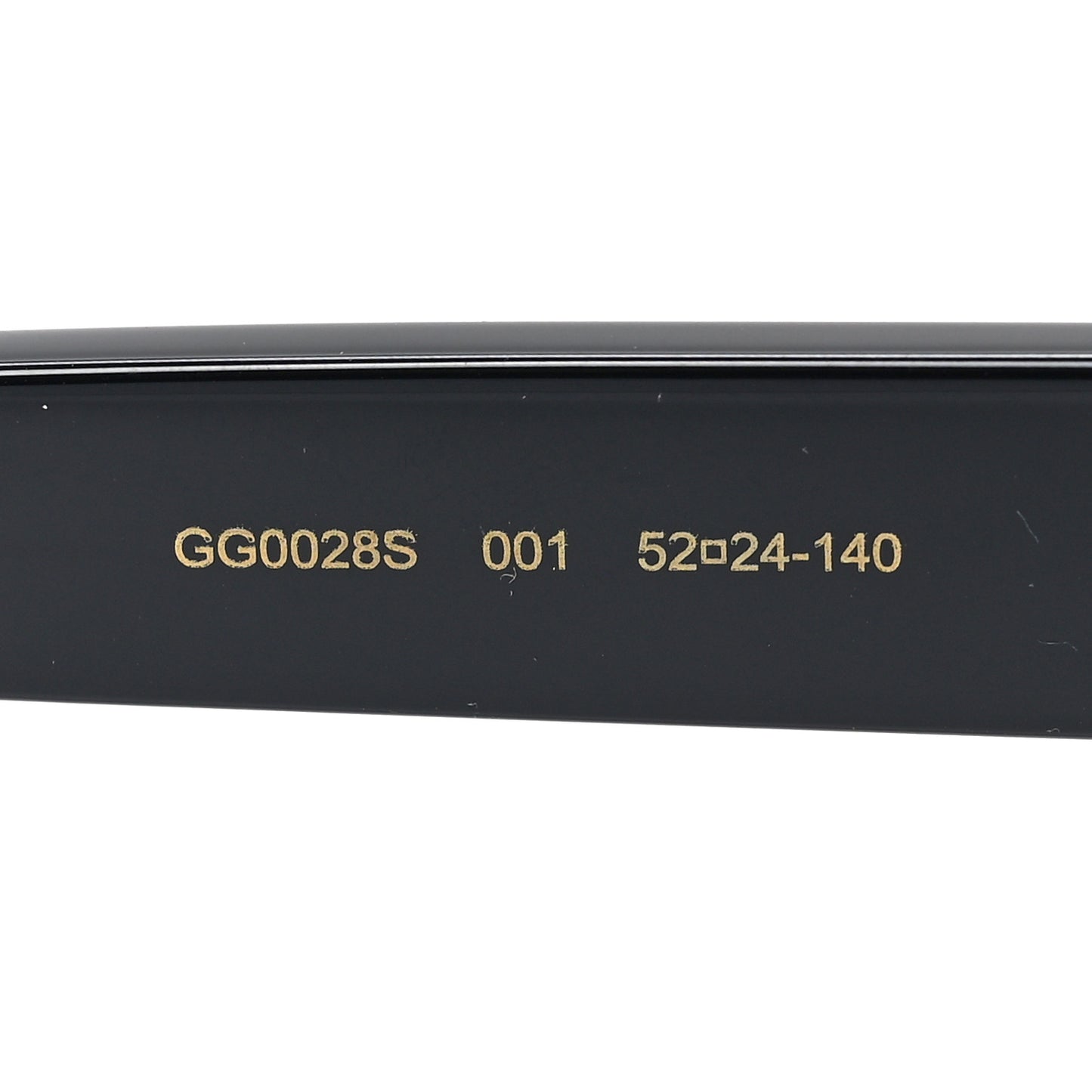 Round GG Sunglasses GG0028S Black