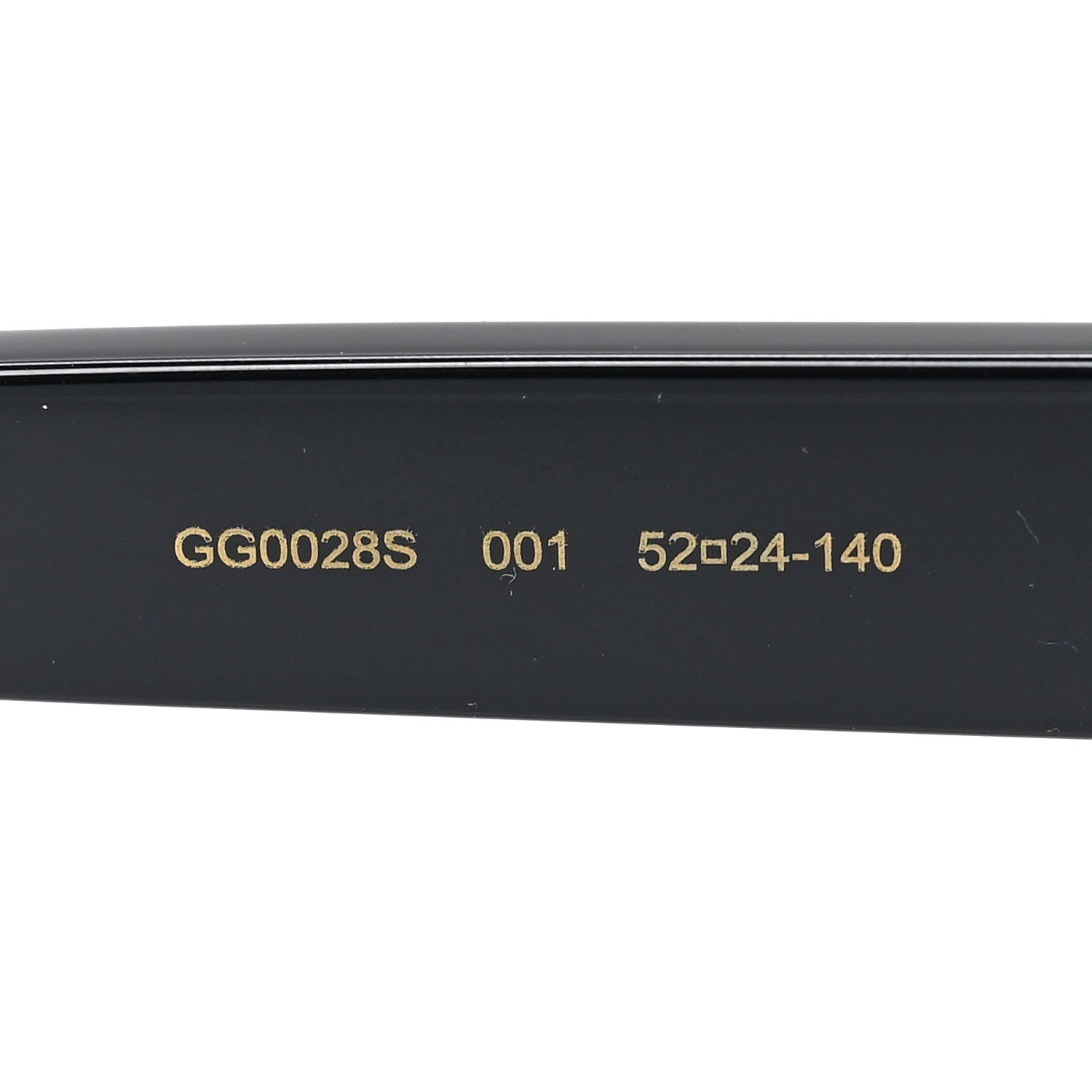 Gucci Round GG Sunglasses GG0028S Black 6 of 7