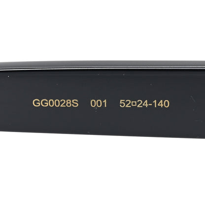 Gucci Round GG Sunglasses GG0028S Black 6 of 7