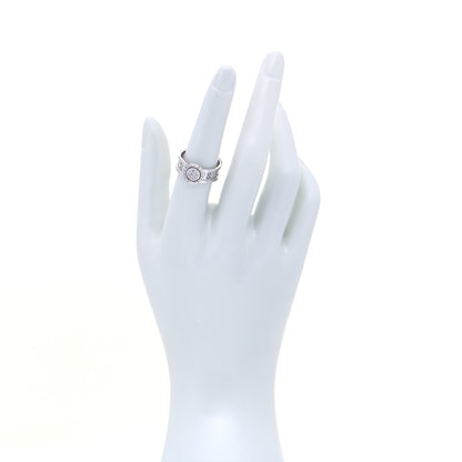 Gucci 18K White Gold Diamond 10mm Icon Twirl Band Ring 54 7 2 of 7