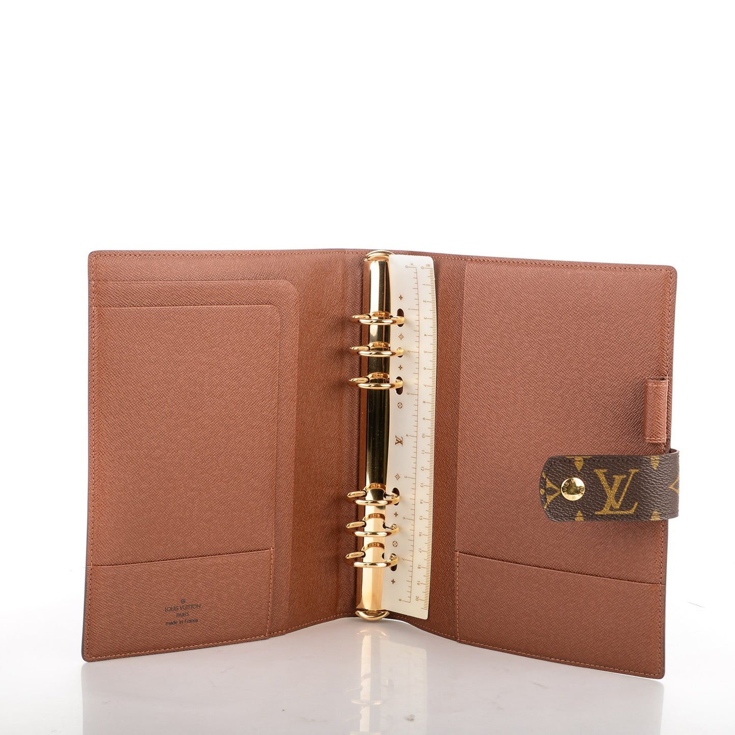 Monogram Large Ring Agenda Cover