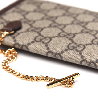Gucci GG Supreme Monogram Large Rajah Chain Tote Beige New Acero 16 of 16