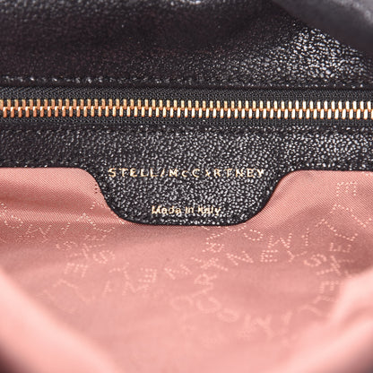 Stella McCartney Shaggy Deer Falabella Fold Over Tote Black 6 of 9
