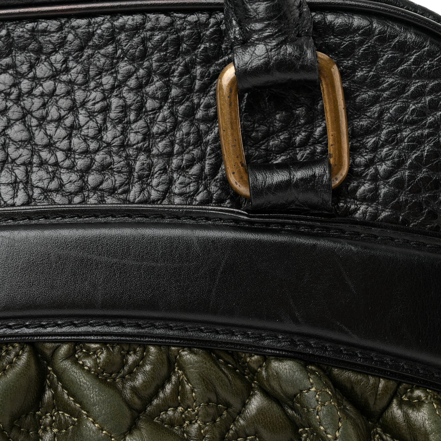 Louis Vuitton Lambskin Vienna Mizi Kaki 12 of 15