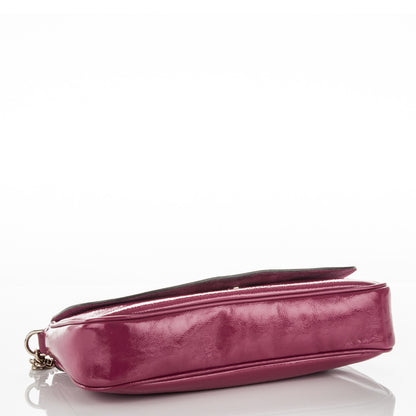 Gucci Patent Medium Soho Flap Crossbody Bright Bougainvillea 4 of 7