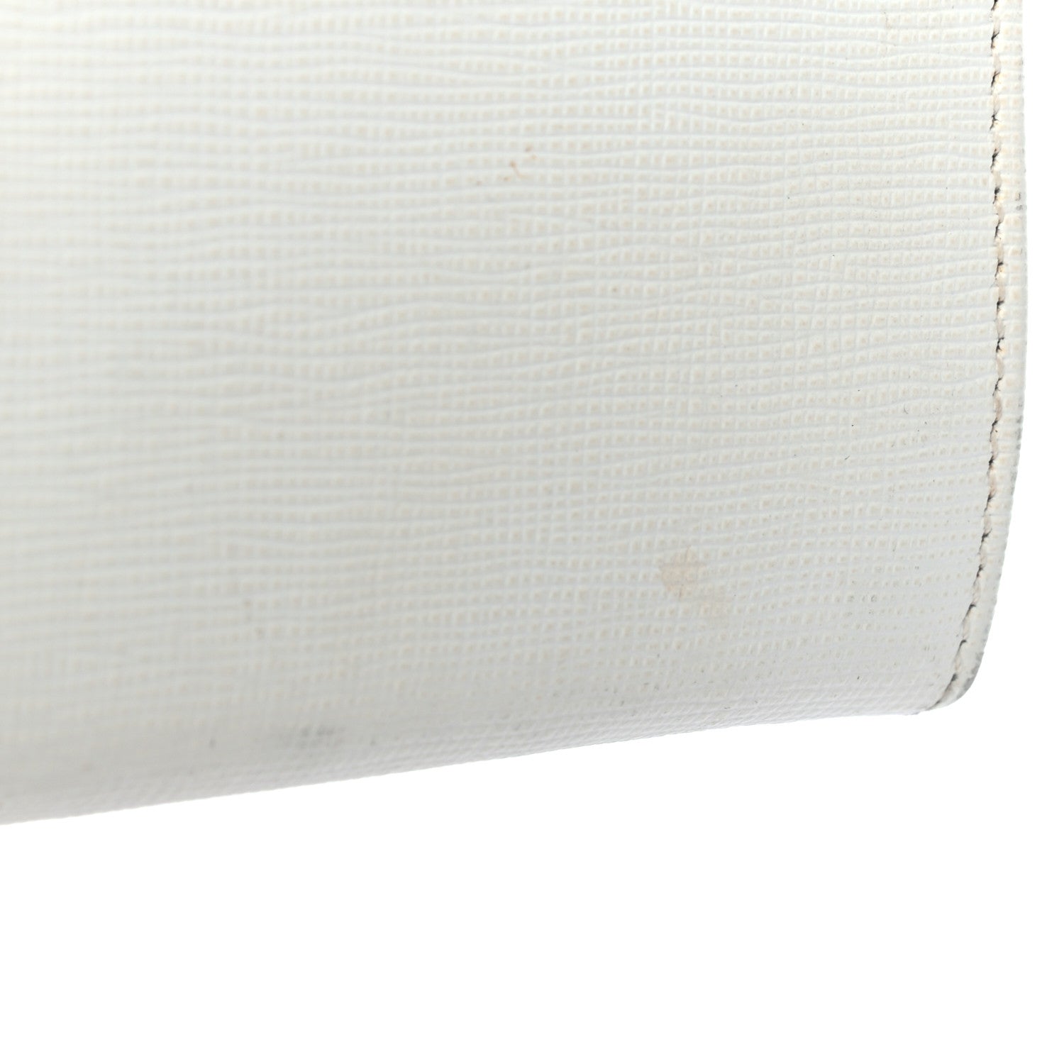 Fendi Vitello Flamingo Elite Bi-Color 2Jours Continental Pesca White Plaster 12 of 12